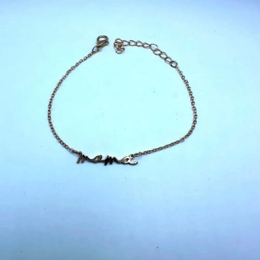 Mama Baby Elephant Set of 2 chain bracelets bundle costume jewelry